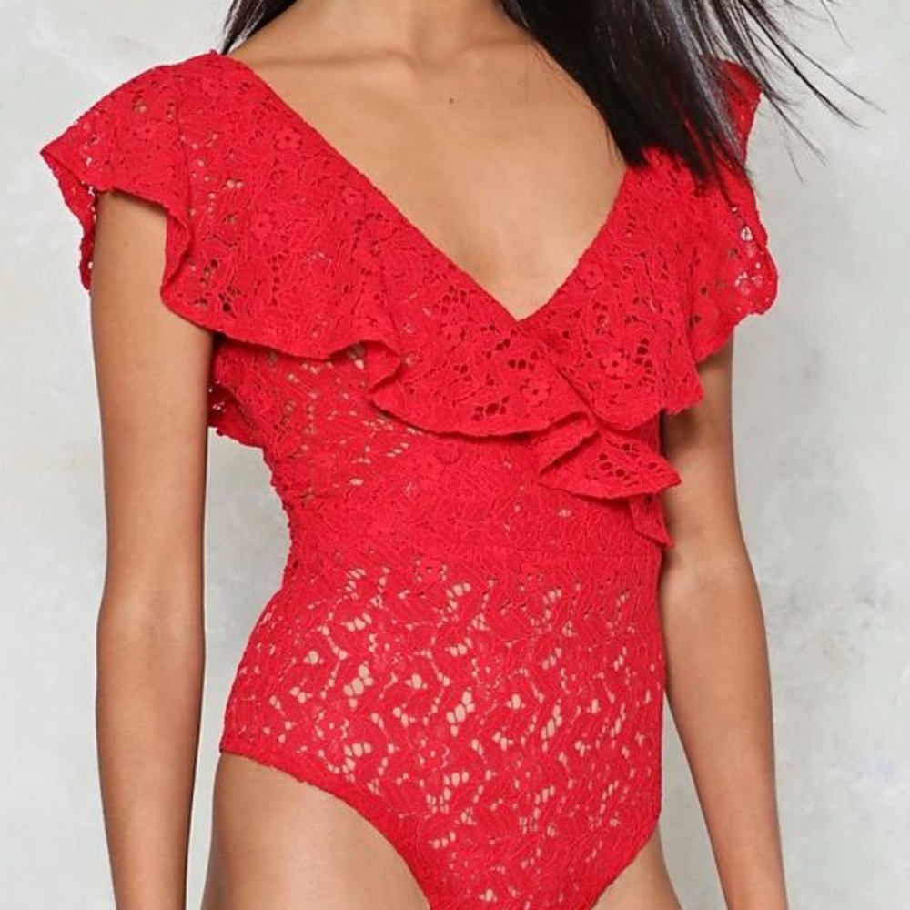 Nasty Gal Love Hangover Bodysuit